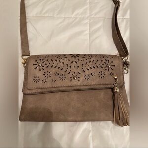 Elegant Brown Crossbody Bag